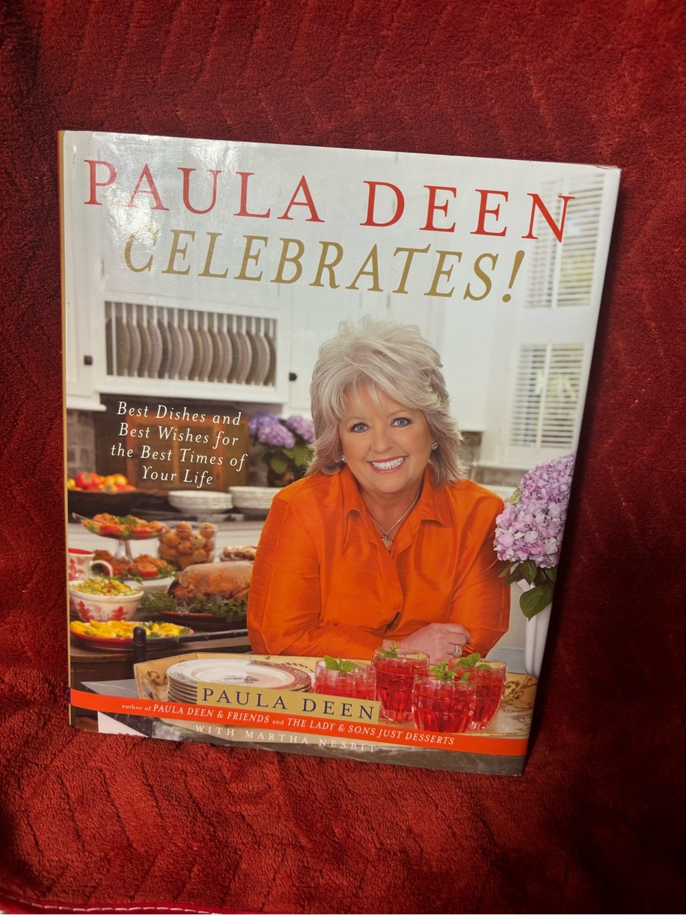 Paula Deen Celebrates! Cookbook - Orange Cover